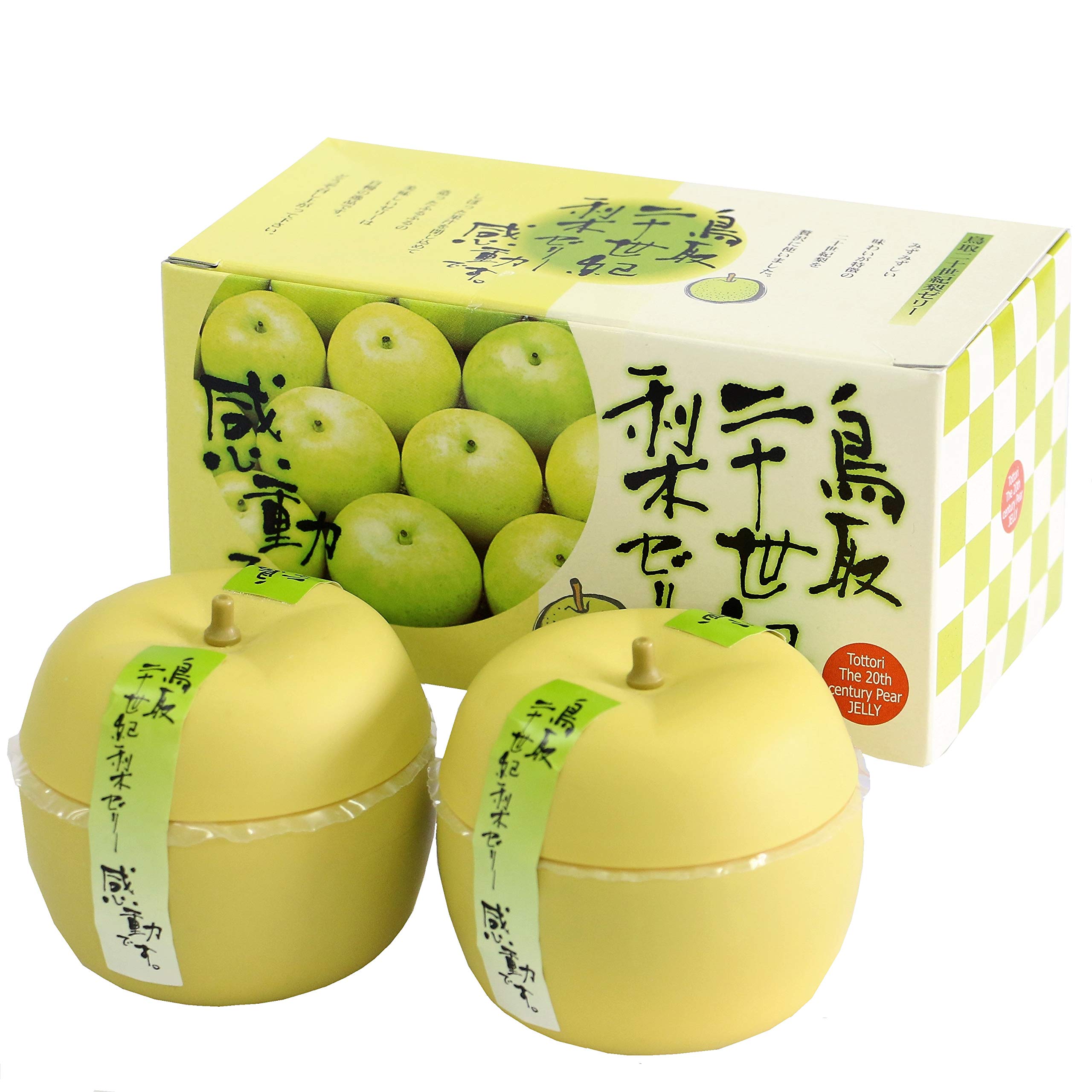 Amazon.co.jp: 寿製菓 鳥取二十世紀梨ゼリー感動です。 (2個入