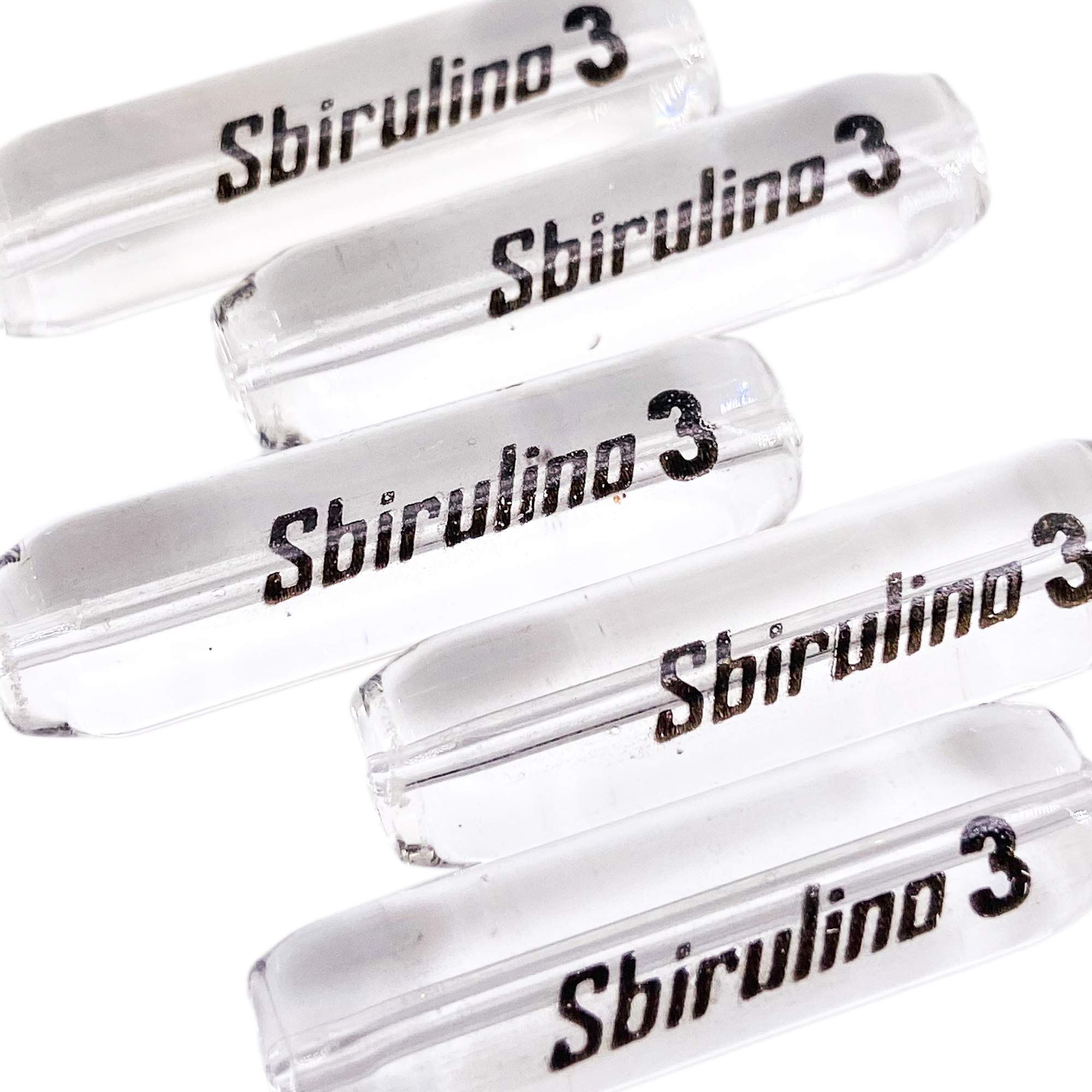 Sbirulino® Lot de 5 lames de pêche modèle court