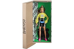 Barbie BMR1959 Fully Poseable Fashion Doll: Bold, Unique Style