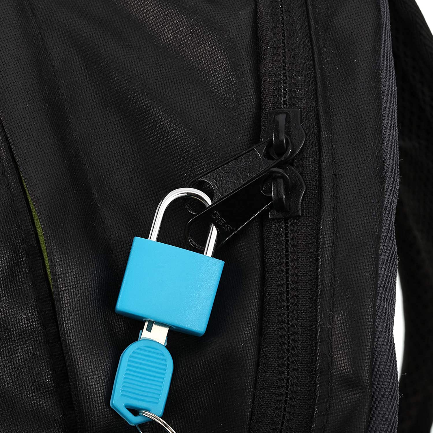 Suitcase Locks with Keys, Metal Padlocks Luggage Padlocks Multicolor Small Padlock Keyed Padlock for School Gym (8) — Amazon image 6