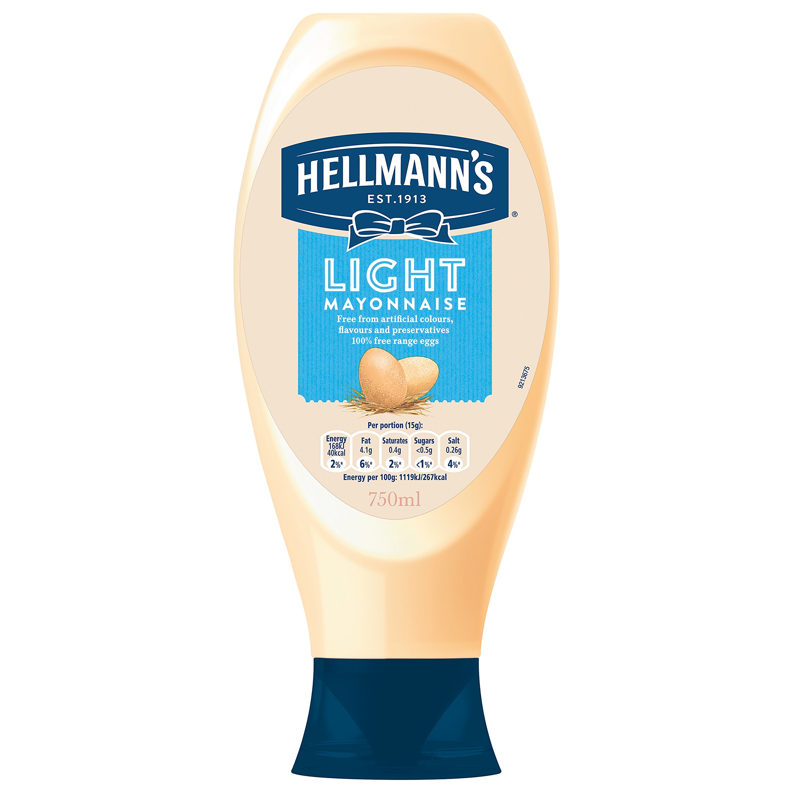Buy Hellmann's Light Mayonnaise 100 recycled plastic bottle light mayo