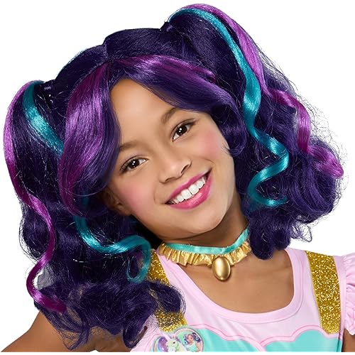 Rubies Unicorn Academy: Ava Banji Wig for Kids, Girl's No Size