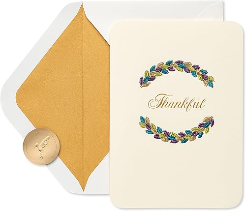 Miniatura 7 de Papyrus Tarjeta de Acción de Gracias (regalos de familiares y amigos)