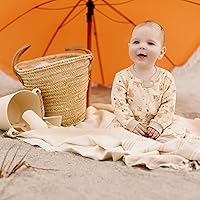 Vista 141 de Burt's Bees Baby - Pijama de una pieza para bebé, mameluco para dormir y jugar, algodón 100% orgánico, cremallera frontal Guitarra acústica.