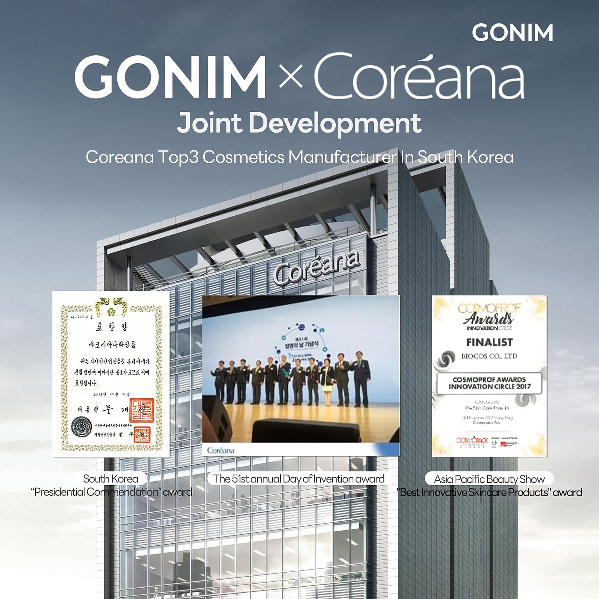 GONIM Korean Collagen Face Mask with PDRN, Retinol & Hyaluronic Acid