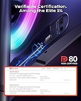 Vista 3 de Stouchi Cable DisplayPort 2.1 certificado VESA de 1.5 pies, 80 Gbps UHBR20 [16K 8K 4K 4K a 540 Hz] Cable DP corto, compatible con FreeSync G-Sync