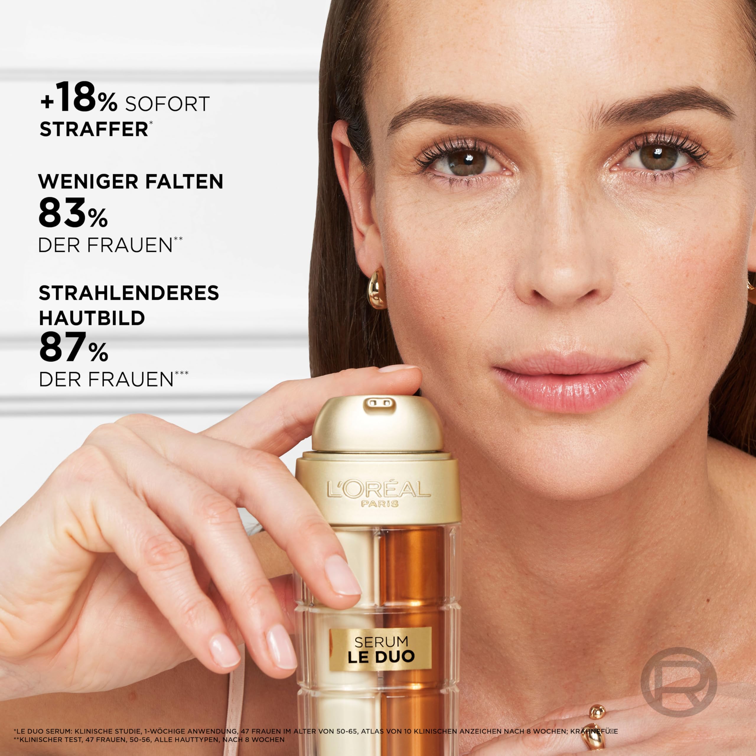 L'Oréal Paris Age Perfect : Sérum Le Duo & Cell Renaissance Soin de Jour Kit de Soin du Visage