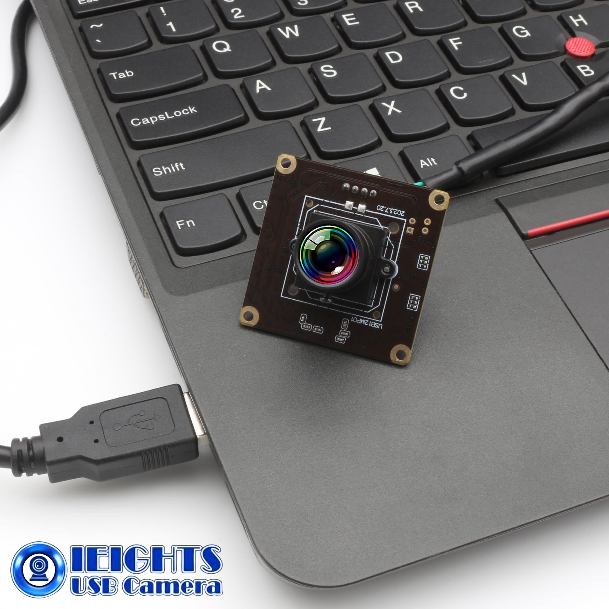 120fps Modulo Fotocamera USB Grandangolare Obiettivo a bassa distorsione 100 gradi Scheda Webcam per Laptop 11.6mp Lightburn Camera Mini UVC USB2.0 Ad alta velocità Macchina fotografica Web di