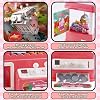 Claw Machine for Kids, Claw Game Machine with Music, 10 Dolls, 10 Twister, 20 Game Coin, Claw Catch Toy Vending Machines Gifts for Girls Boys Children 3+ Years Old