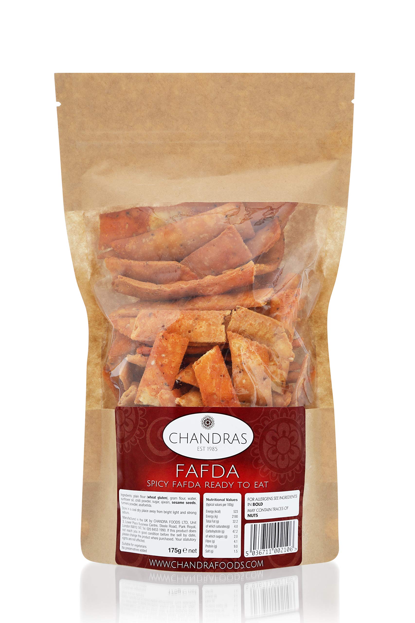 CHANDRA Authentic Indian Snacks - Fafda- 175g