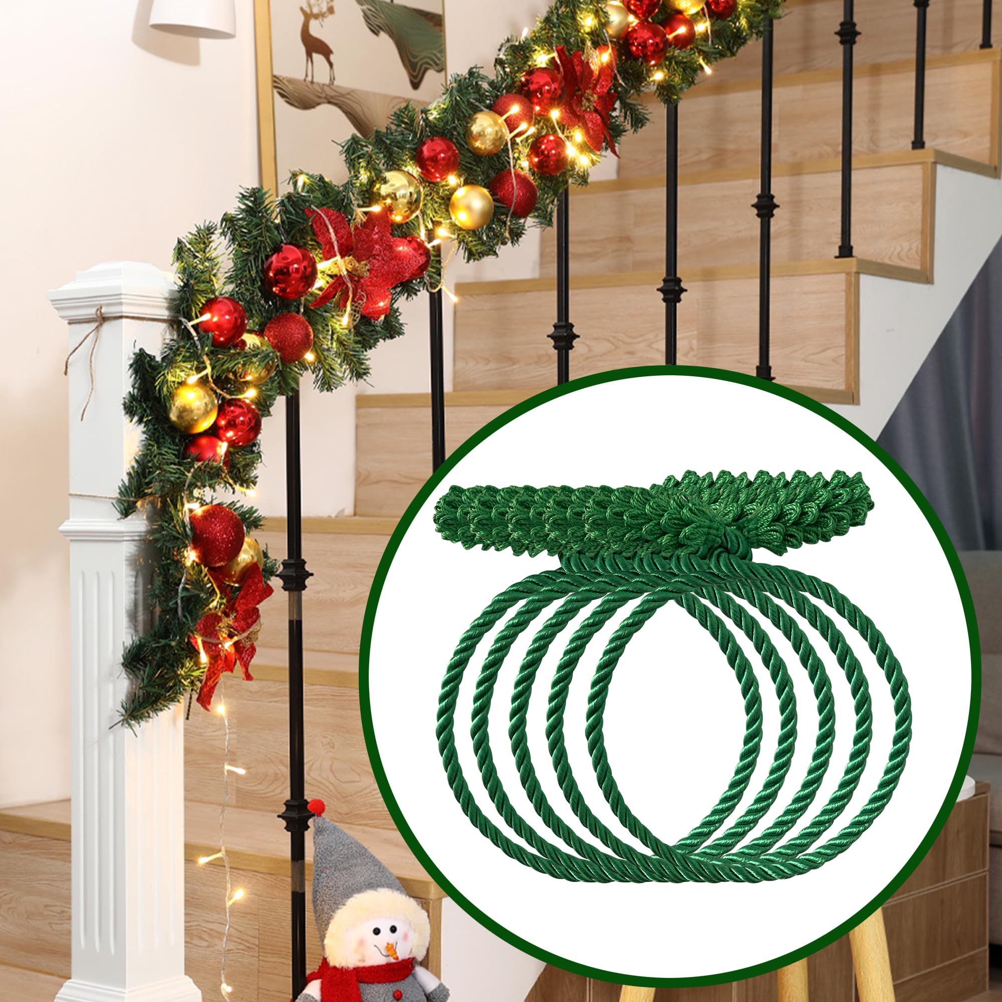 garland ties for railings