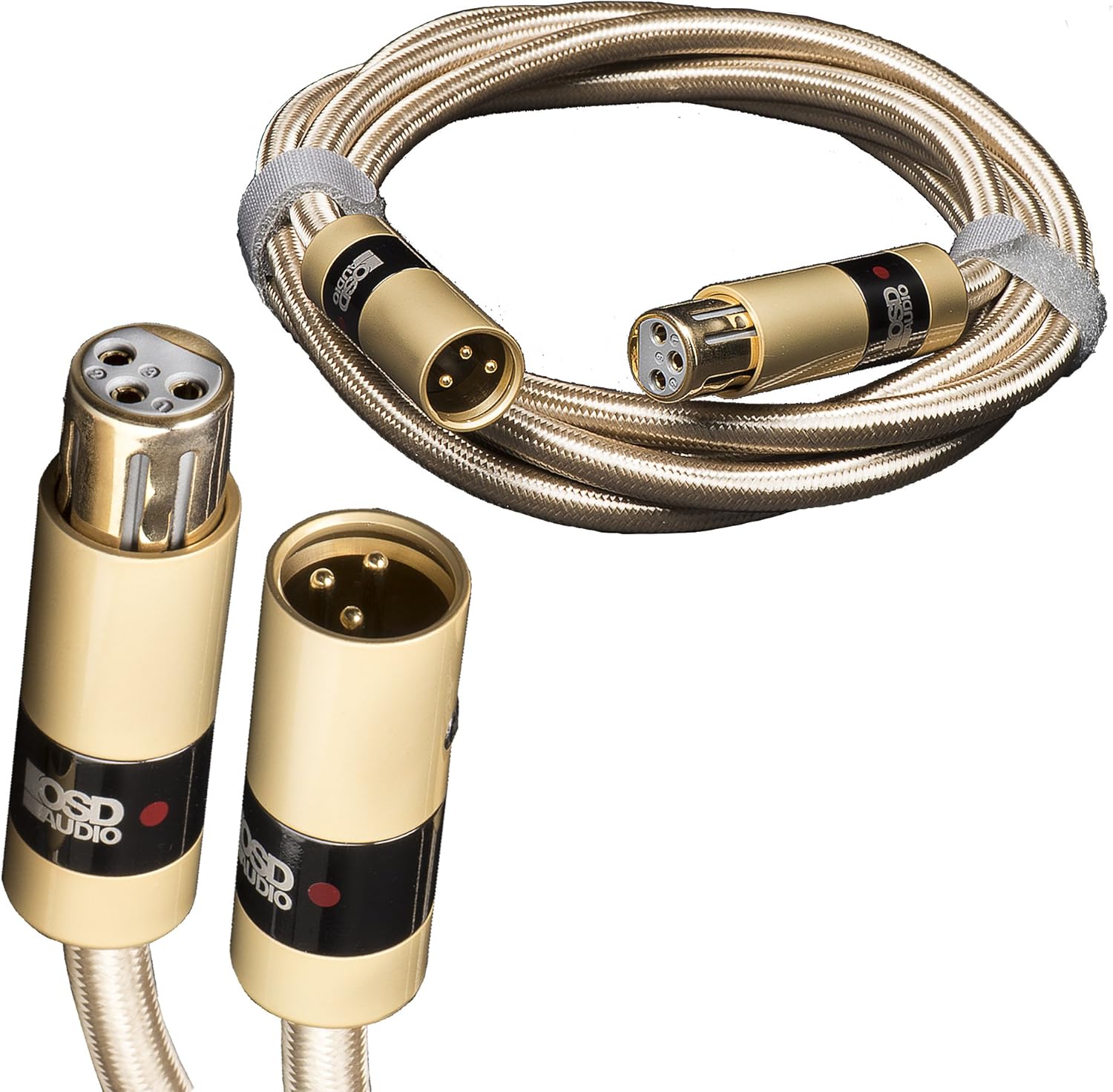 OSD Audio Aurum Premium Balanced XLR Cables Ultra High