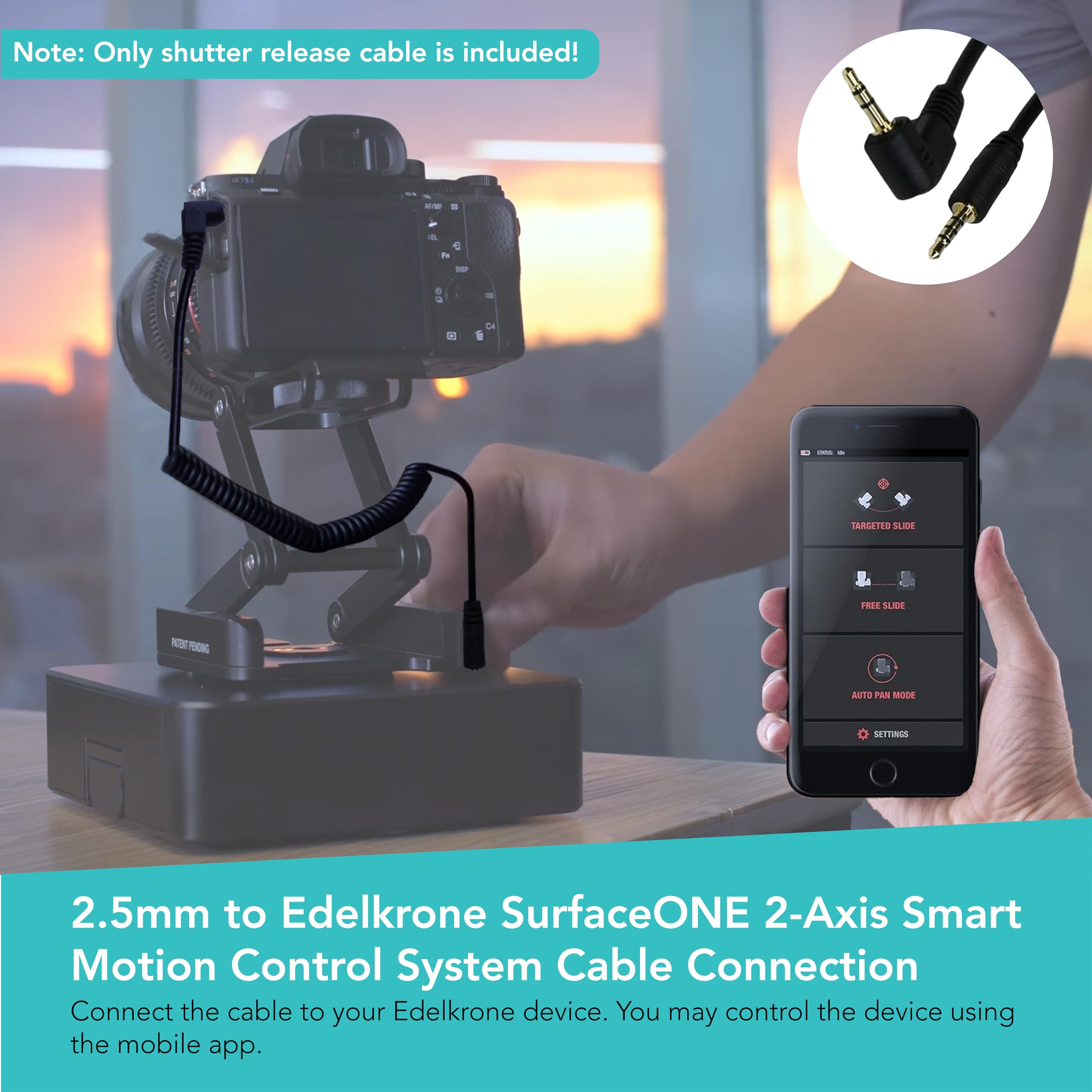 Amazon.com: Foto&Tech 2.5mm Shutter Release Cable Compatible with 