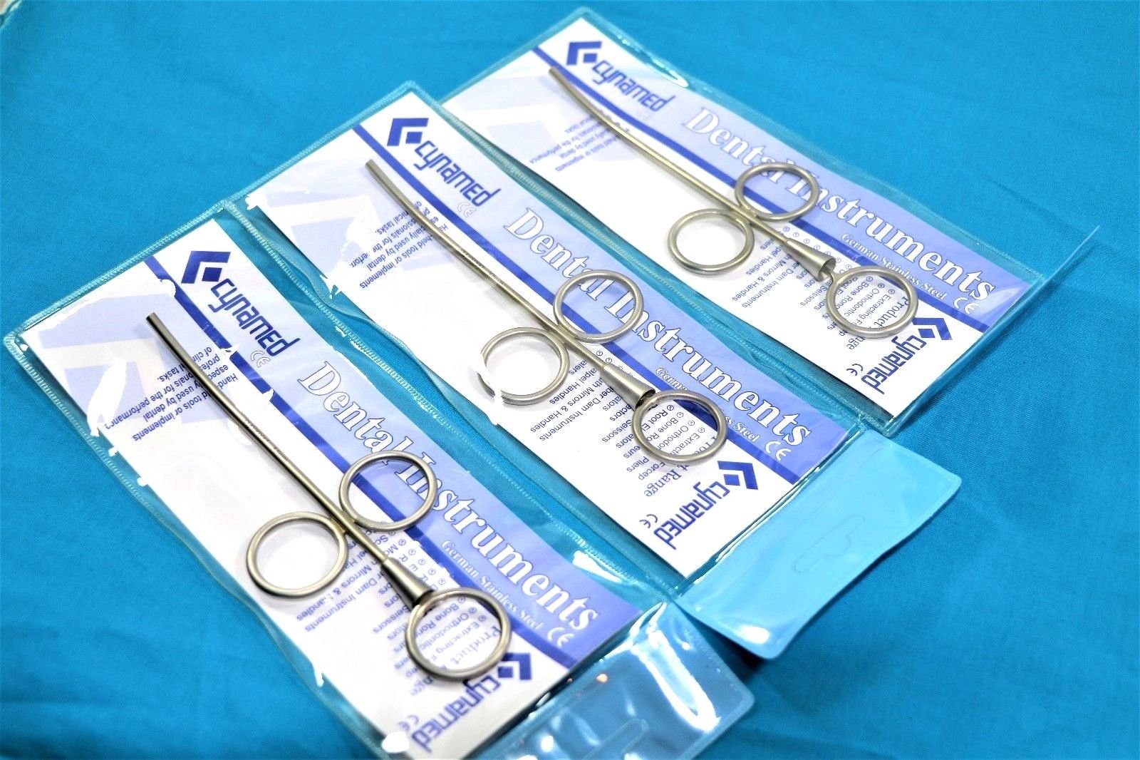 3 Ea New Premium Stainless Bone Graft Syringe 3.5mm Implant Dental Instruments ( Cynamed )