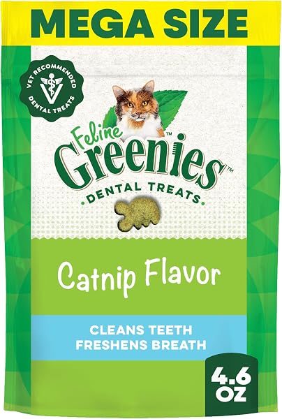 Greenies Feline Catnip Dental Treats for Cats