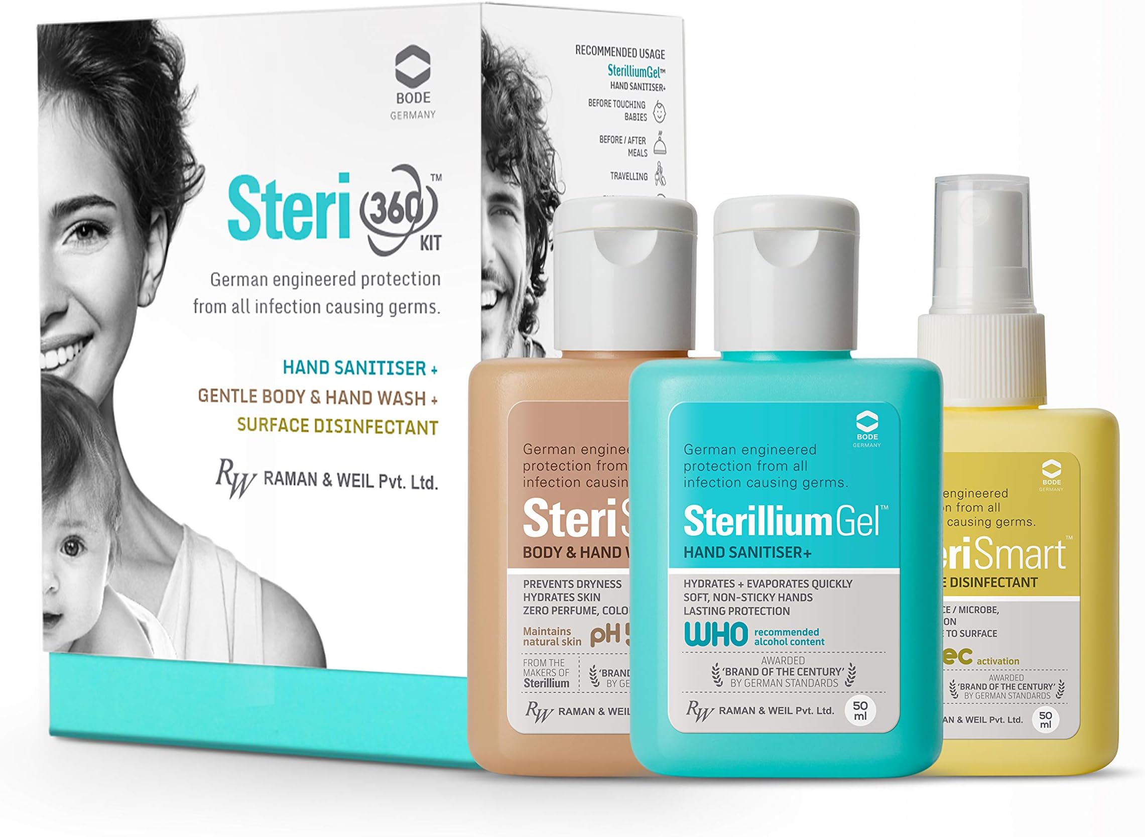 Steri 360 kit (50ml )