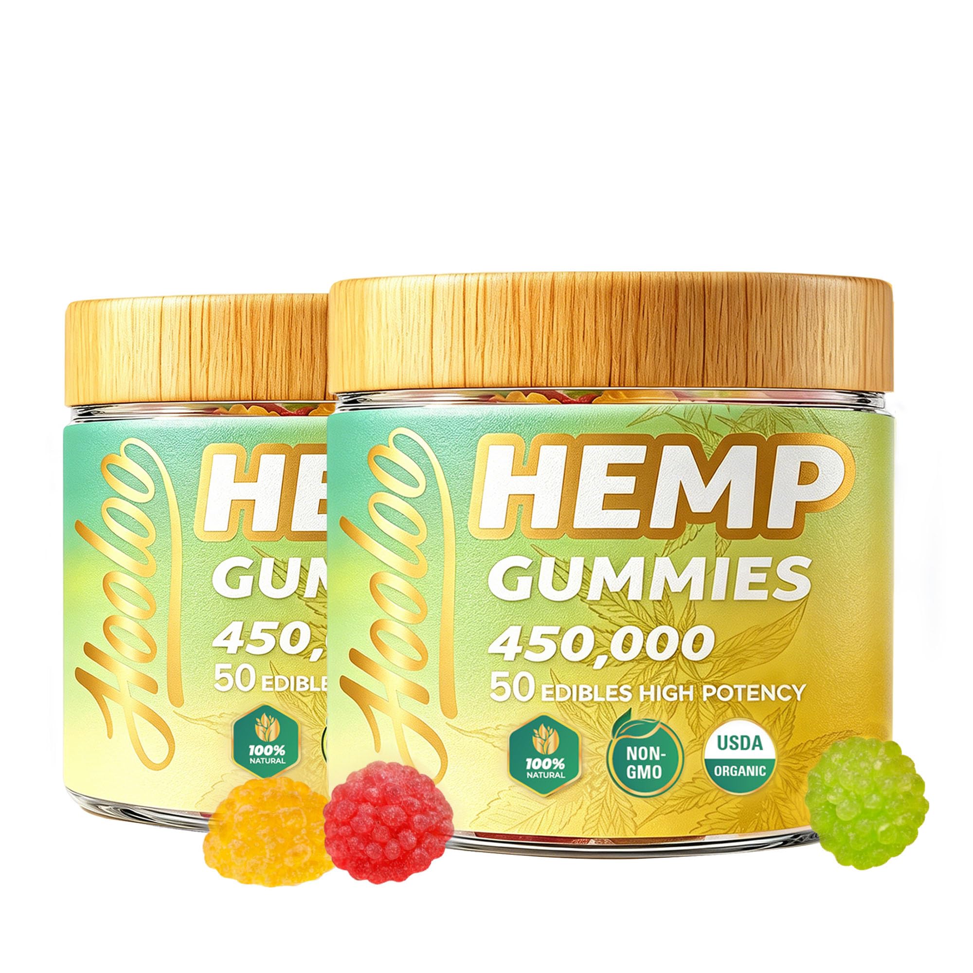 HOOLOO Hemp Gummies 450,000