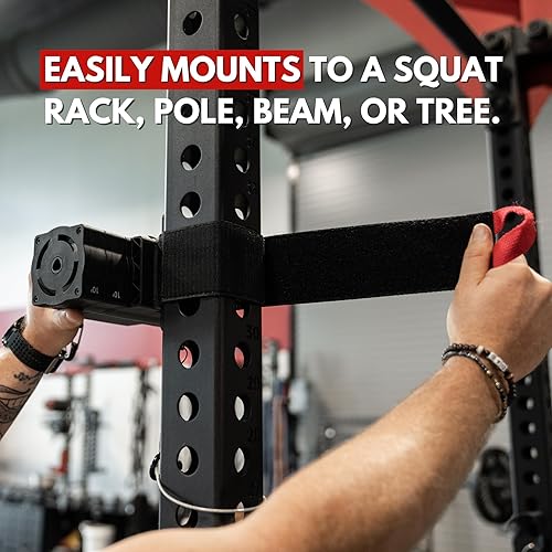 Miniatura 3 de Ancore Pro Máquina de cable de gimnasio en casa  Sistema de entrenamiento portátil para entrenamiento de fuerza  Viene con soporte para un estante o