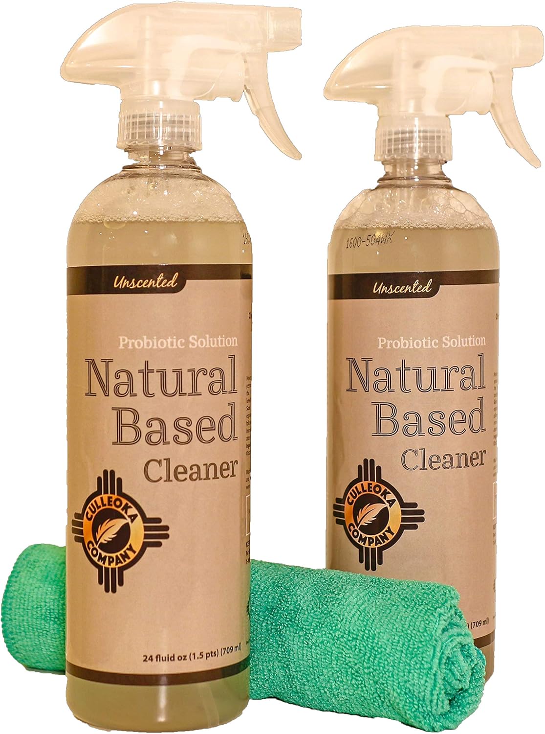 Natural Based Cleaner - All-Purpose 2-24oz Probiotic No Dye Unscented Solution