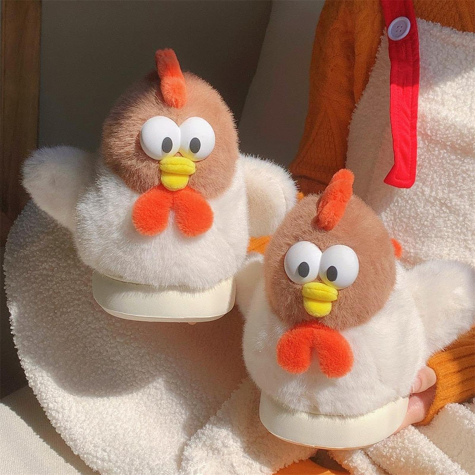 Pantoufles en peluche pour femme - Style décontracté - Pour salon, maison, appartement - Pointure 36 à 37