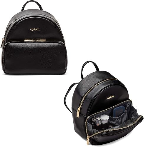 Myabetic Brandy - Mochila de diabetes para medidor de glucosa, tiras de prueba, bolígrafos o viales de insulina, glucagón, incluye sección de