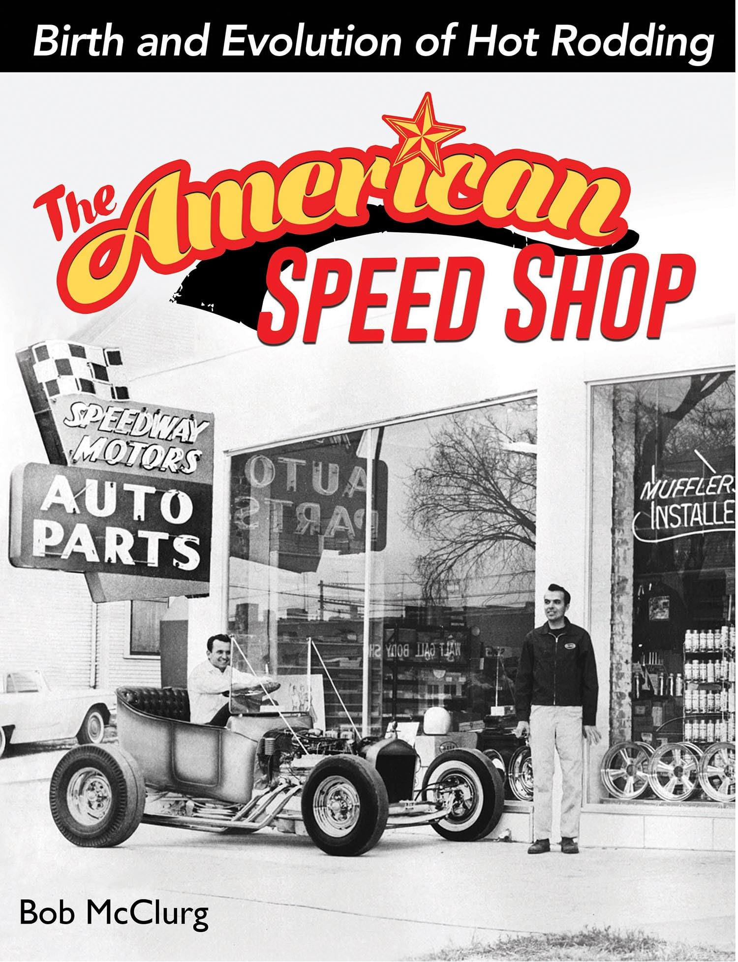 Livre Hot Rodding American Speed Shop édition de collection sur l'art mécanique américain