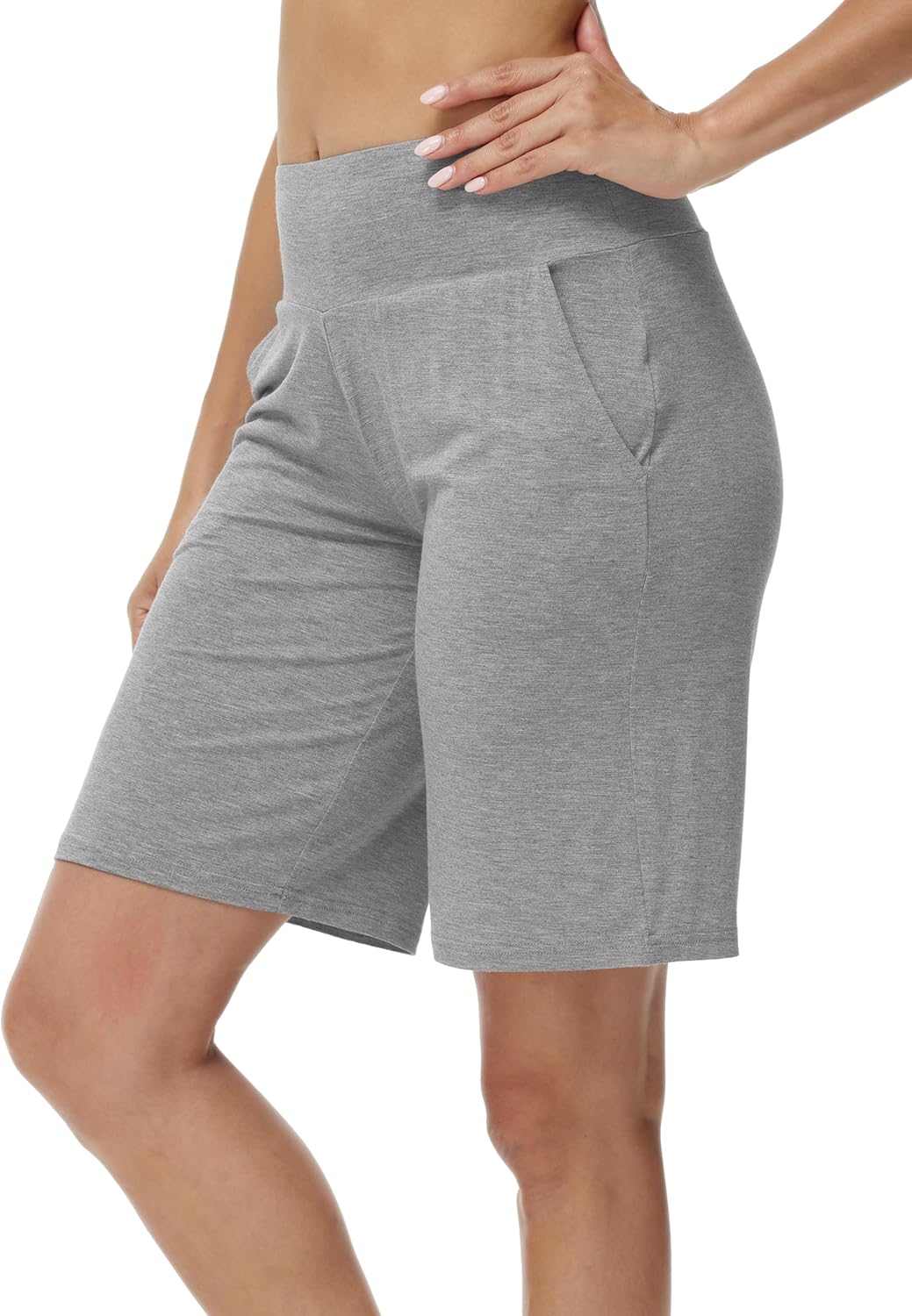 WiWi Viscose from Bamboo Soft Sleep Shorts for Women Short Pants Pajama Bottoms Lounge Plus Size - Image 2