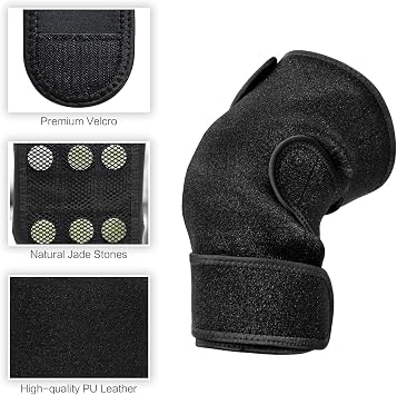 UTK Natural Jade Far Infrared Heating Pad for Knee & Heating Pad for Neck and Shoulder