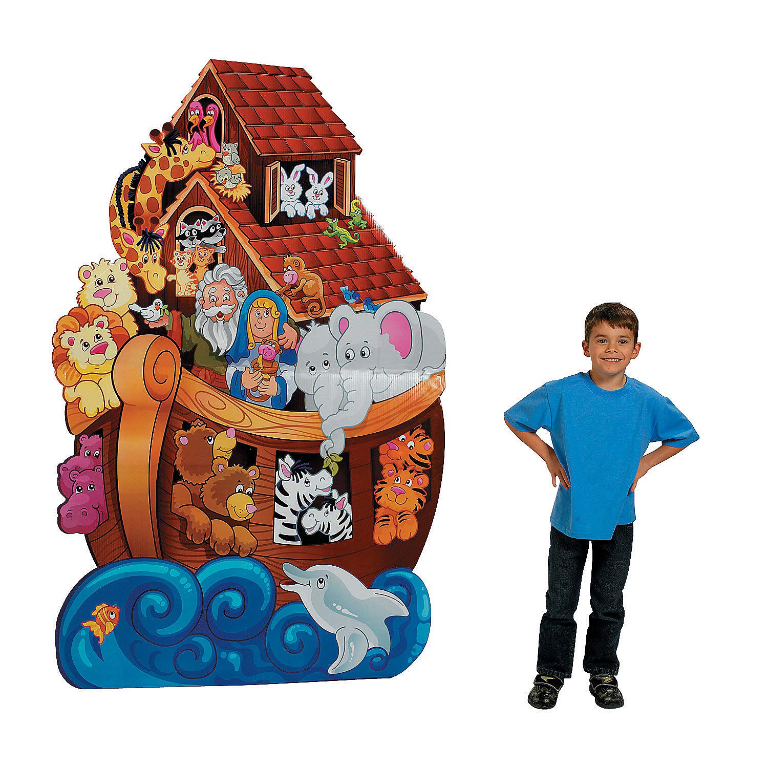 Fun Express - Noah's Ark Standup - Party Decor - Large Decor - Floor Stand Ups - 1 Piece
