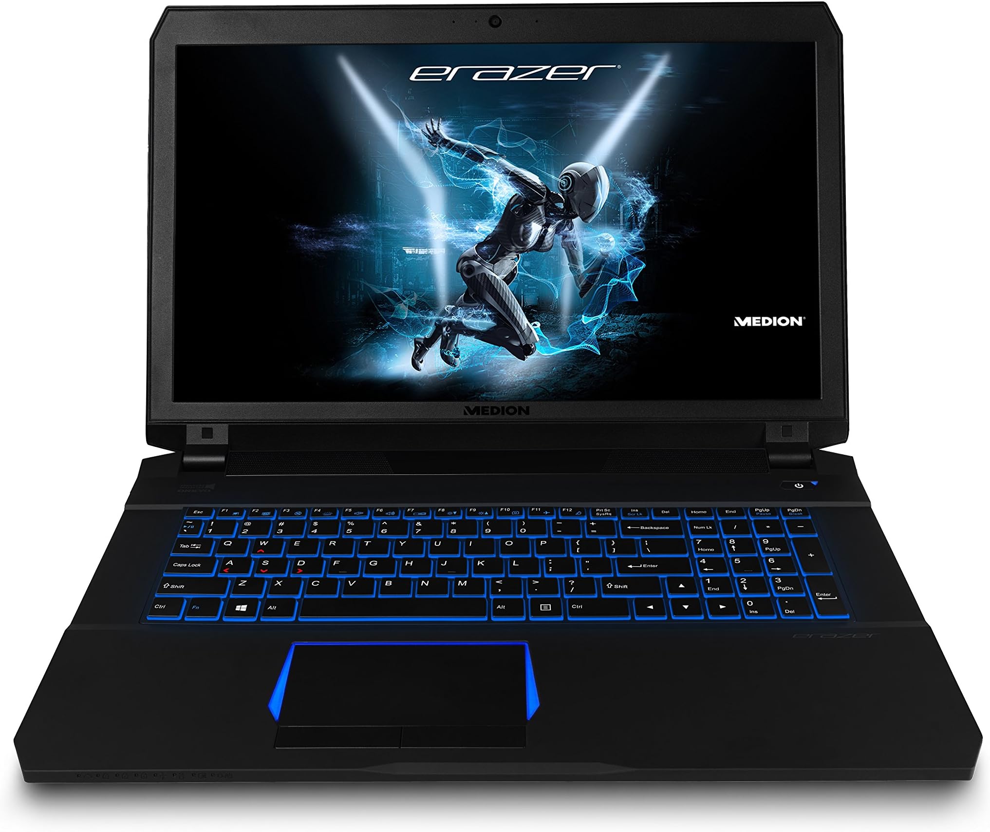 Medion ERAZER X7853 17.3-Inch Full HD Display Gaming Desktop - (Black) (Intel Core i7-7820HK 2.9 GHz Processor, 16 GB RAM, 2 TB HDD, 16 GB GDDR5 NVIDIA GeForce GTX 1070, Windows 10 Home)