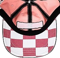 Vista 6 de Gorra de béisbol ajustable negra con logotipo bordado de Demon Slayer