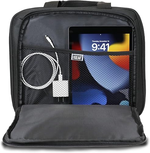 Miniatura 5 de USA Gear Funda de transporte para proyector, interior personalizable resistente a los arañazos, bolsa para proyector HDMI compatible con Epson, Benq