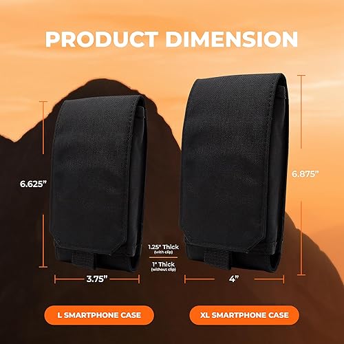 Miniatura 8 de Bolsa con correa para smartphone, accesorios para mochilas para excursionistas, viajeros y estudiantes y pasajeros interurbanos. Negro -,Verde