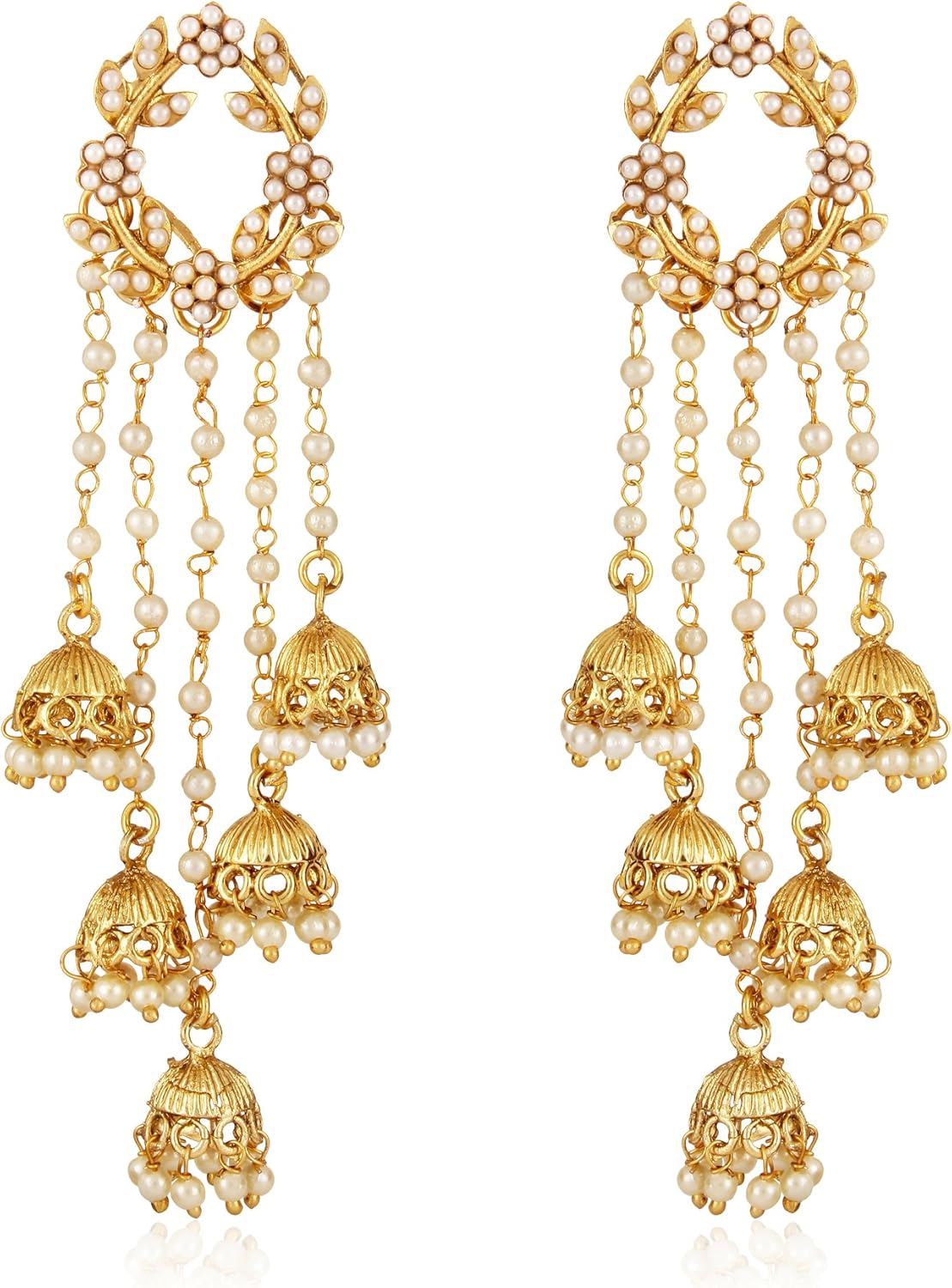 Shining Diva Fashion Gold Plated...