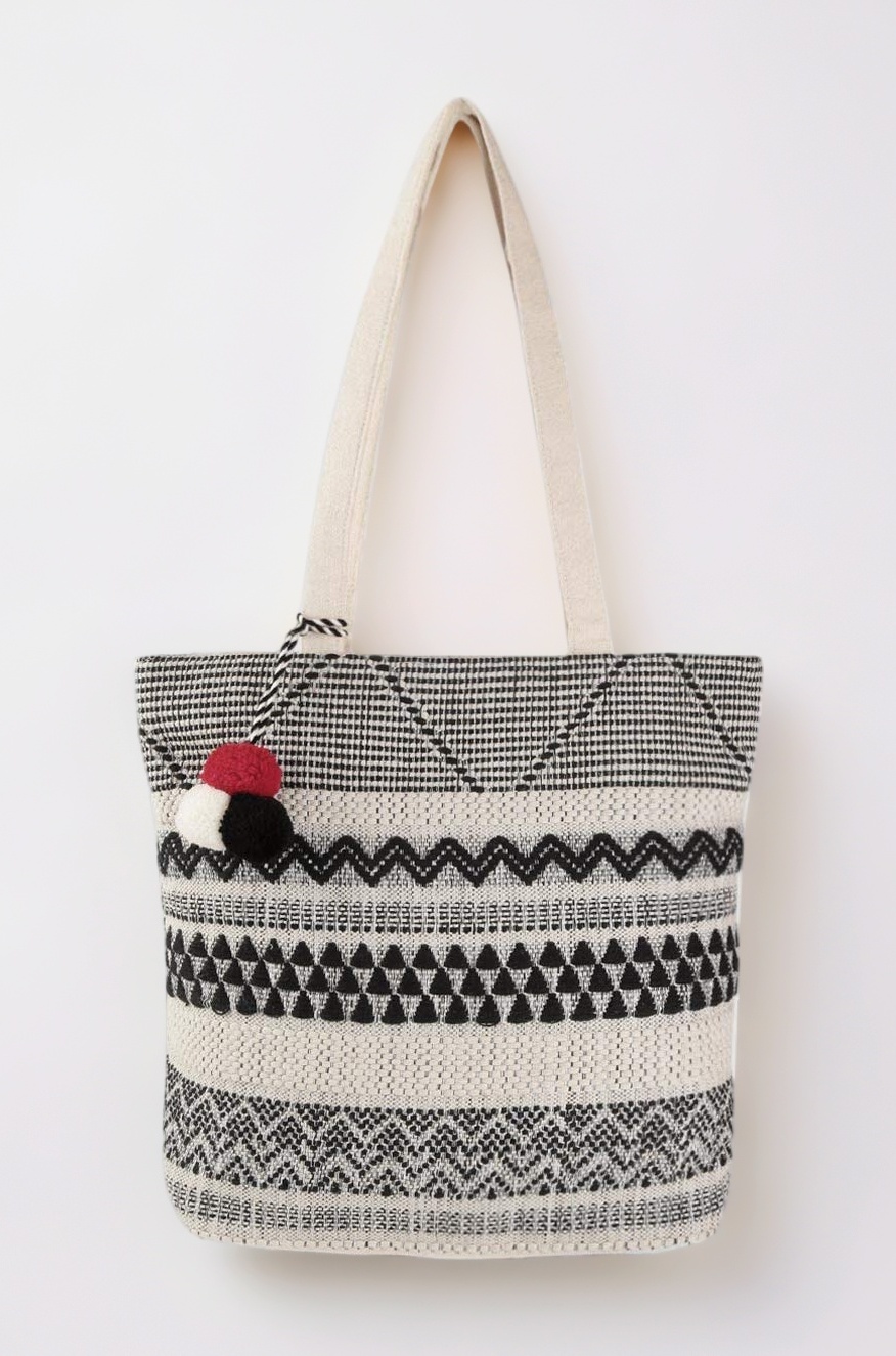 Tote Bag for Women with Zip | College Bag for Girls | Shopping & Grocery Bag |Multi-Purpose Bag