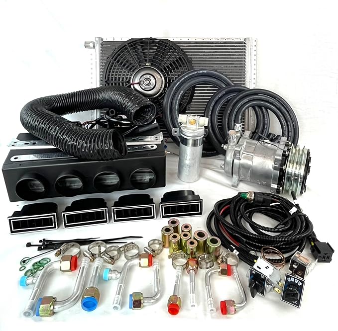 UNIVERSAL AIR CONDITIONING KIT FOR CARS, CLASSIC CARS, HOT