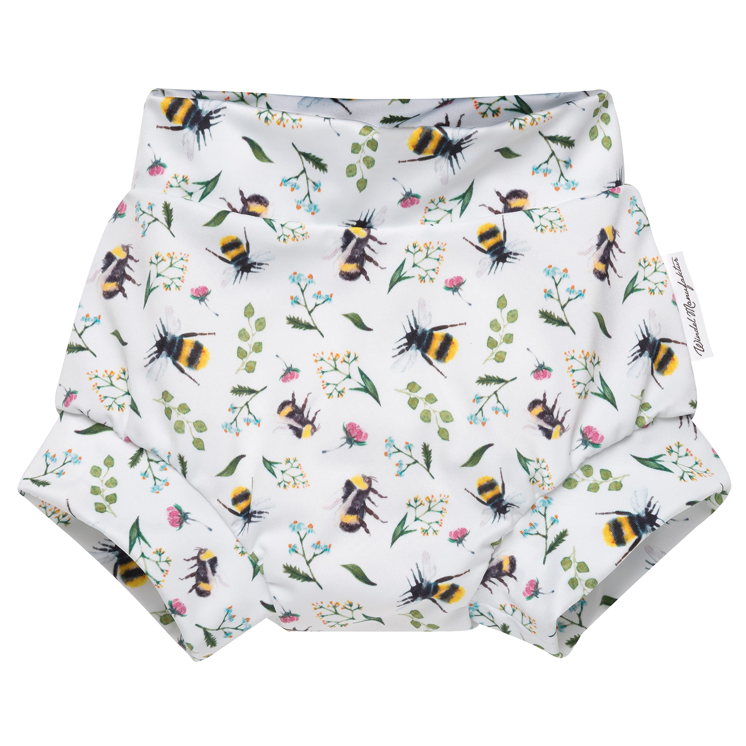 Couche de bain lavable et réutilisable, fabriquée en Allemagne (bourdon d'eau, taille S)