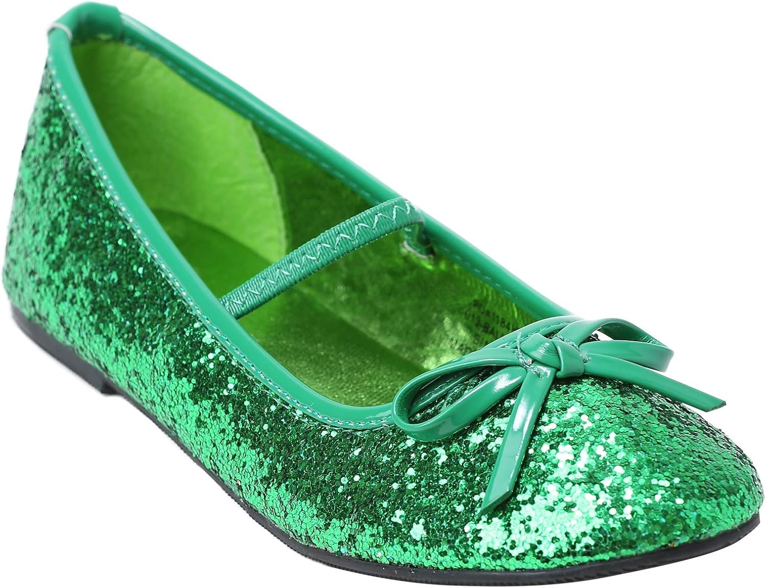 Ellie Shoes 0" Heel Ballet Slipper with Children's. S GRNG - Image 3