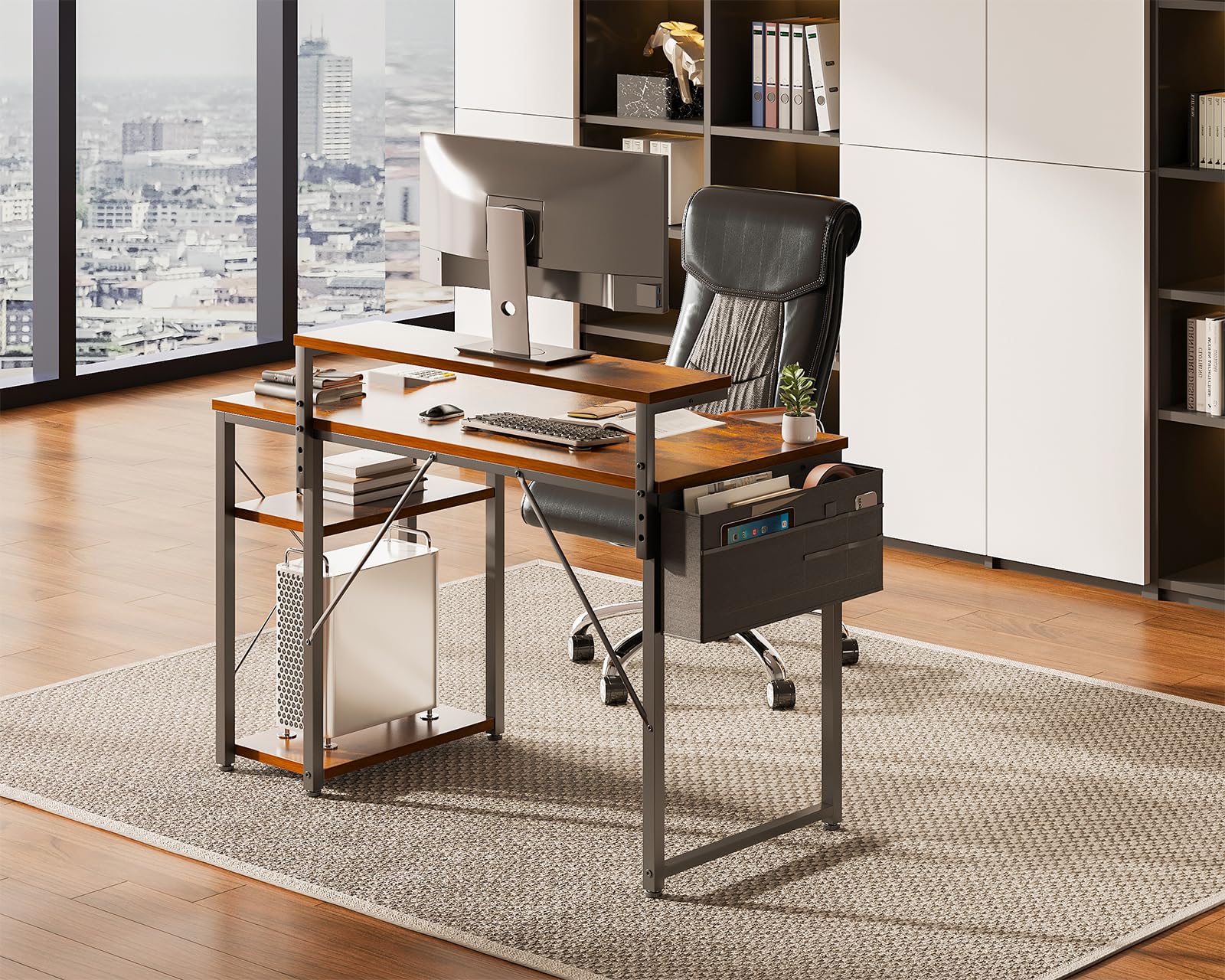Snapklik.com : AODK 40 Inch Computer Desk