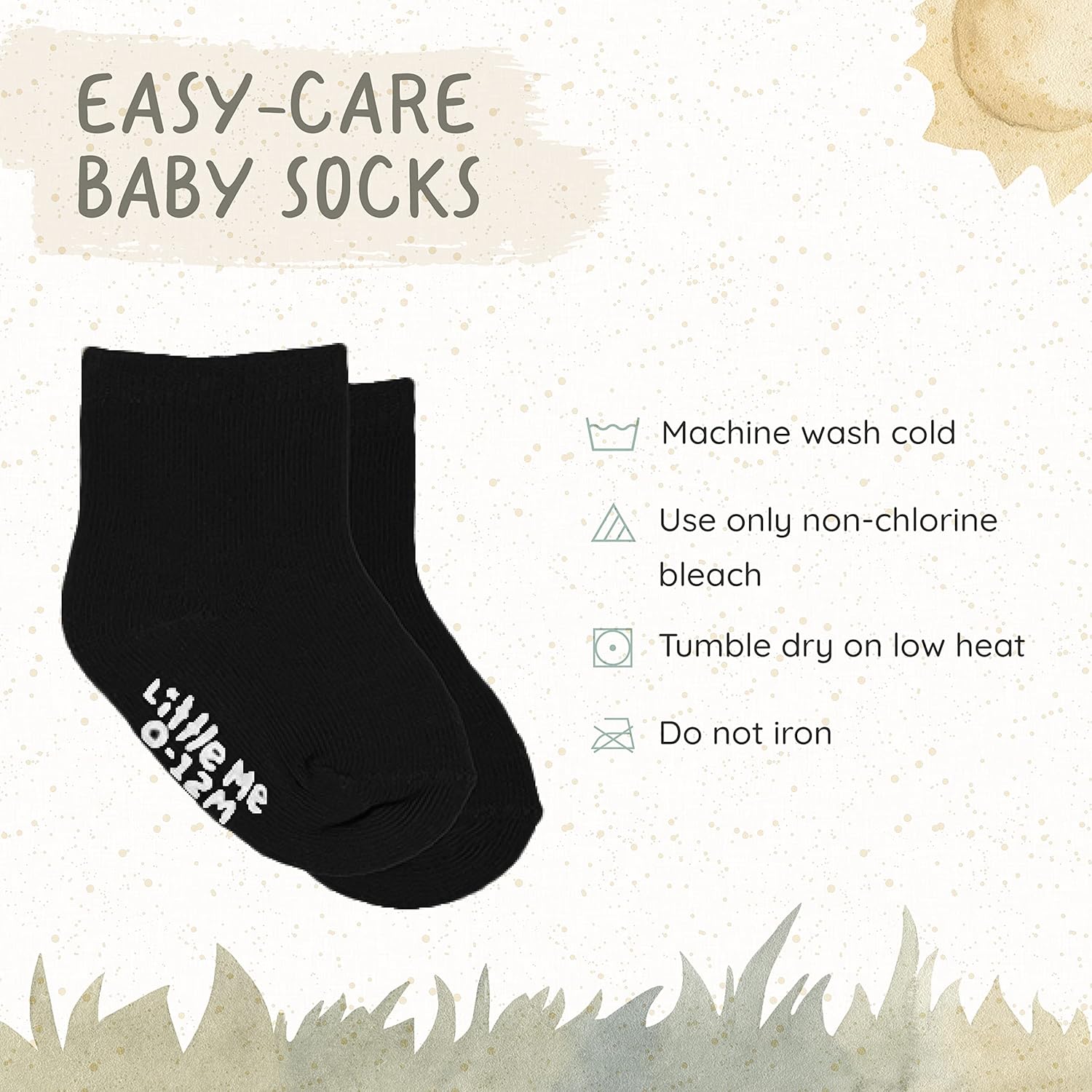 Little Me 20-Pack Newborn Baby Infant & Toddler Unisex Socks, For Baby Girl or Boy, 0-12 & 12-24 Months, Assorted Size Pack - Image 4