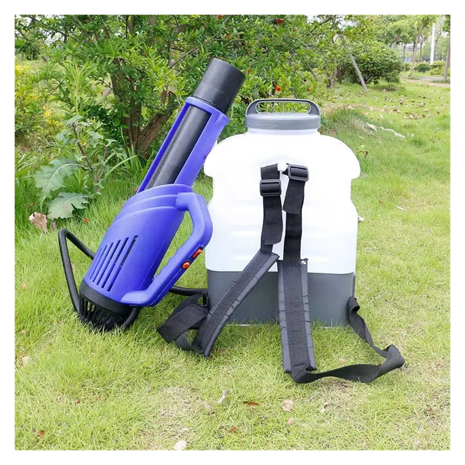 Pompa di alimentazione for agricoltura Zaino for batteria da 16 litri Nebulizzatore elettrostatico for spruzzatore multiuso, facile da usare