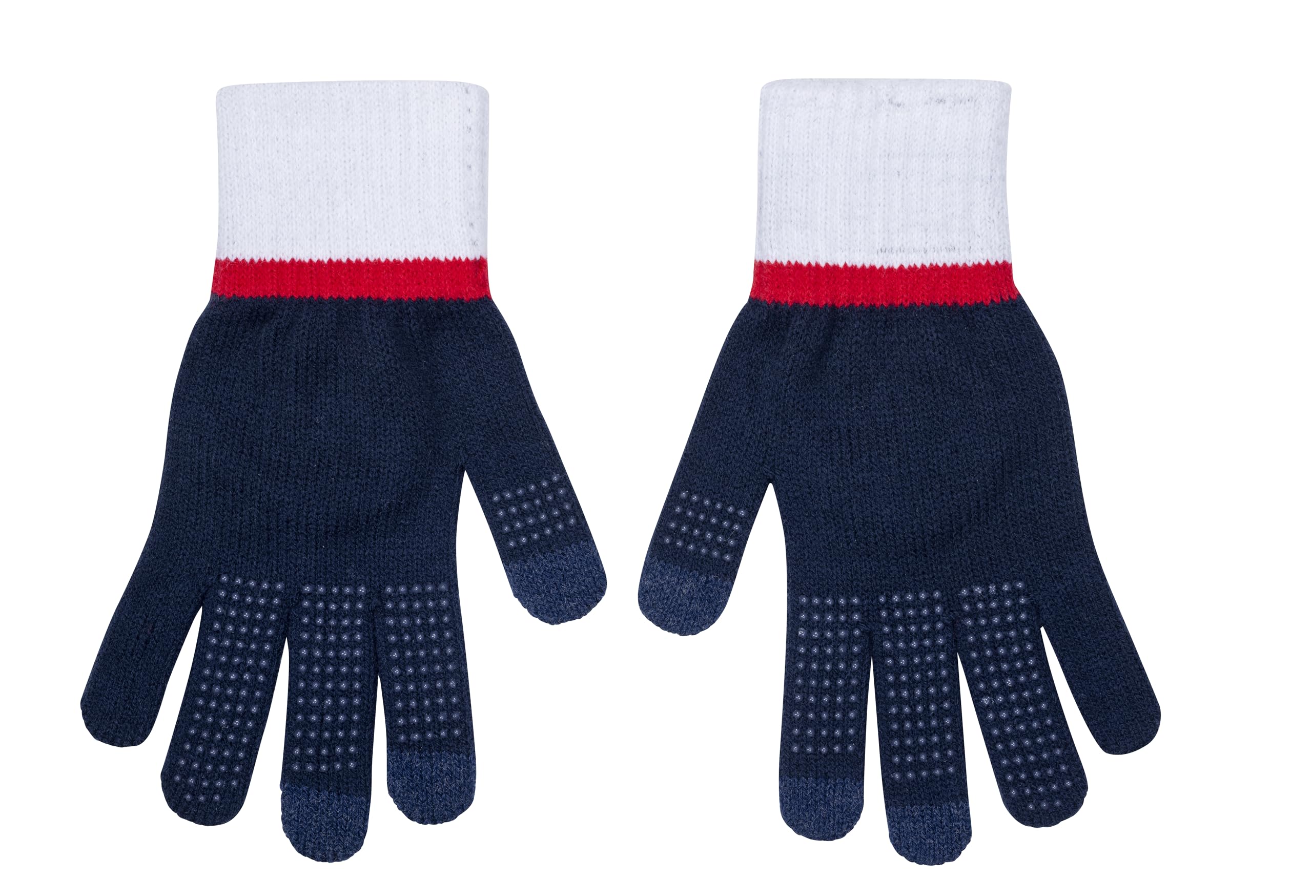 Paris Saint-Germain Guanti da bambino PSG, collezione ufficiale, blu, Taglia unica
