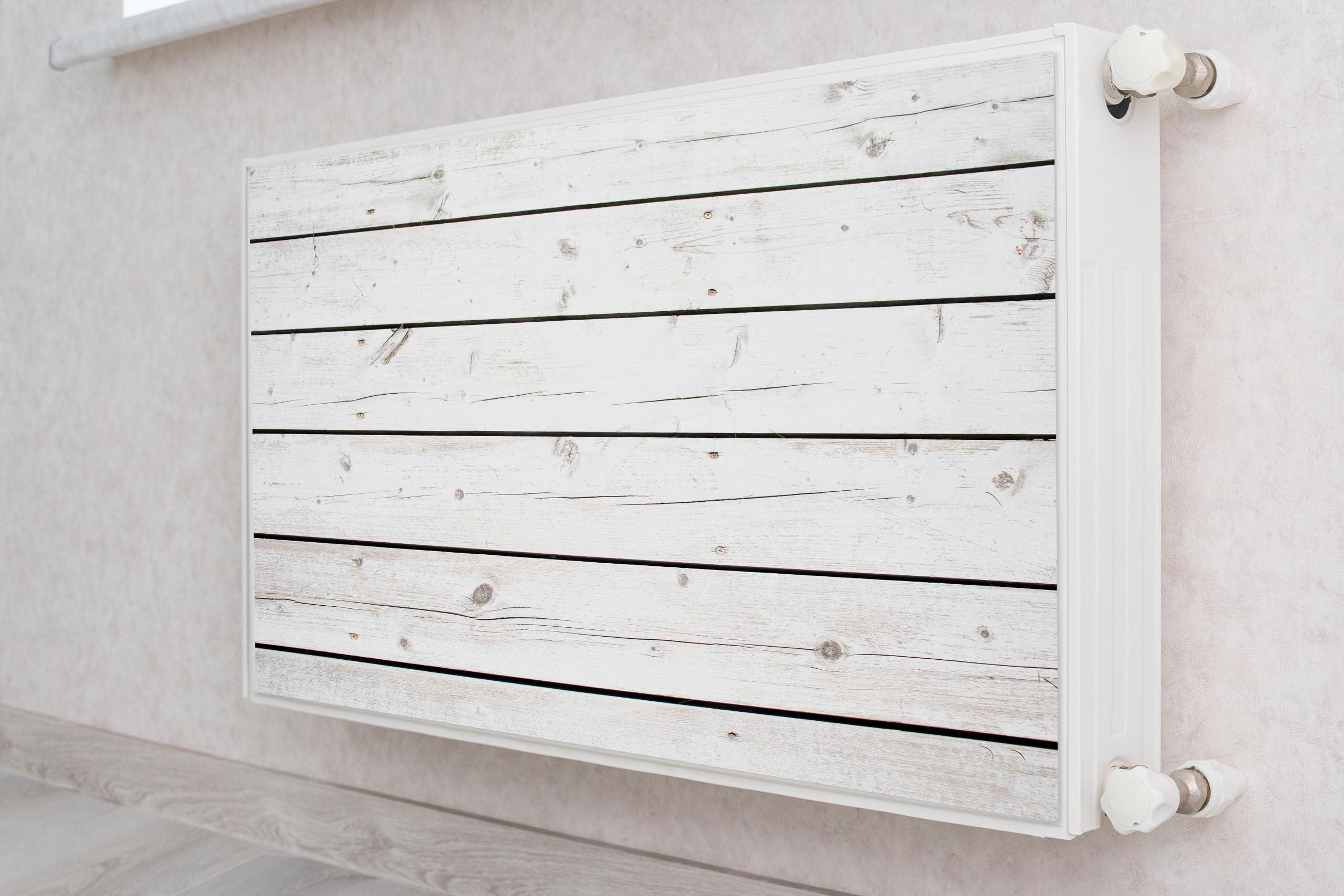 Muralo Radiatorbekleding, Magnetische Radiatorafdekking Voor Plaatradiator Van Staal Of Plaatstaal Geurloos En Veilig Gezondheid Verticale Planken Ca 80 X 60 Cm 1522582642
