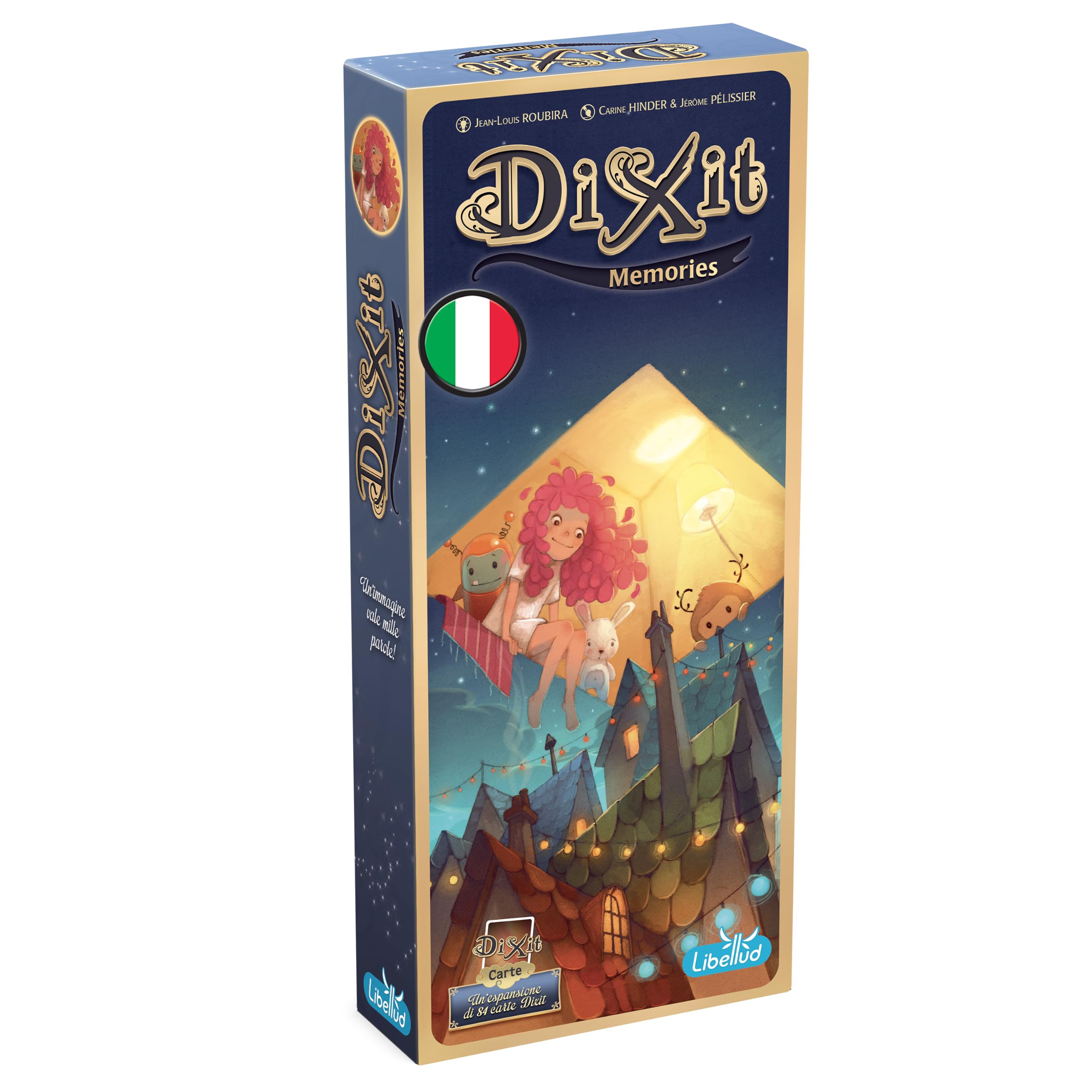 Asmodee - Dixit 6 Memories, Expansion Board Game, Italian Edition, 8010