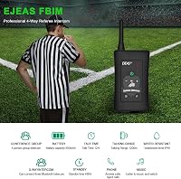 EJEAS Bluetooth Intercom Fejhallgató 4 Személyes Kommunikációs Rendszer 1500M 2