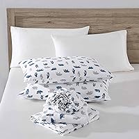 Vista 9 de Eddie Bauer - Full Sheets, Cotton Flannel Bedding Set, Brushed For Extra Softness, Cozy Home Decor (Dog Friends, Full)