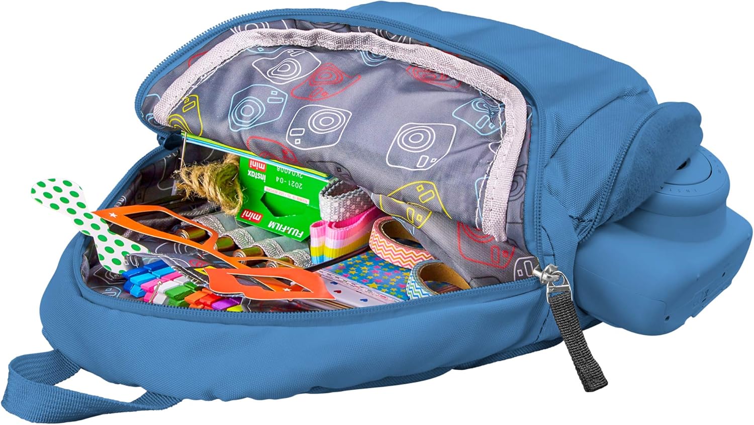 60% оƒƒ Dіѕсоunt 100 Piece Instax Mini 9 Mini 11 Camera Accessories - Travel Kit Bundle-Backpack Shoulder Bag, 60 Sheets Instant Film, Lens Cleaning Cloth, Strap, Washi Tape, Stickers,Photo Frames, Album - Cobalt Blue Bеѕt Dеаl 100 Piece Instax Mini 9 Mini 11 Camera Accessories - Travel Kit Bundle-Backpack Shoulder Bag, 60 Sheets Instant Film, Lens Cleaning Cloth, Strap, Washi Tape, Stickers,Photo Frames, Album - Cobalt Blue