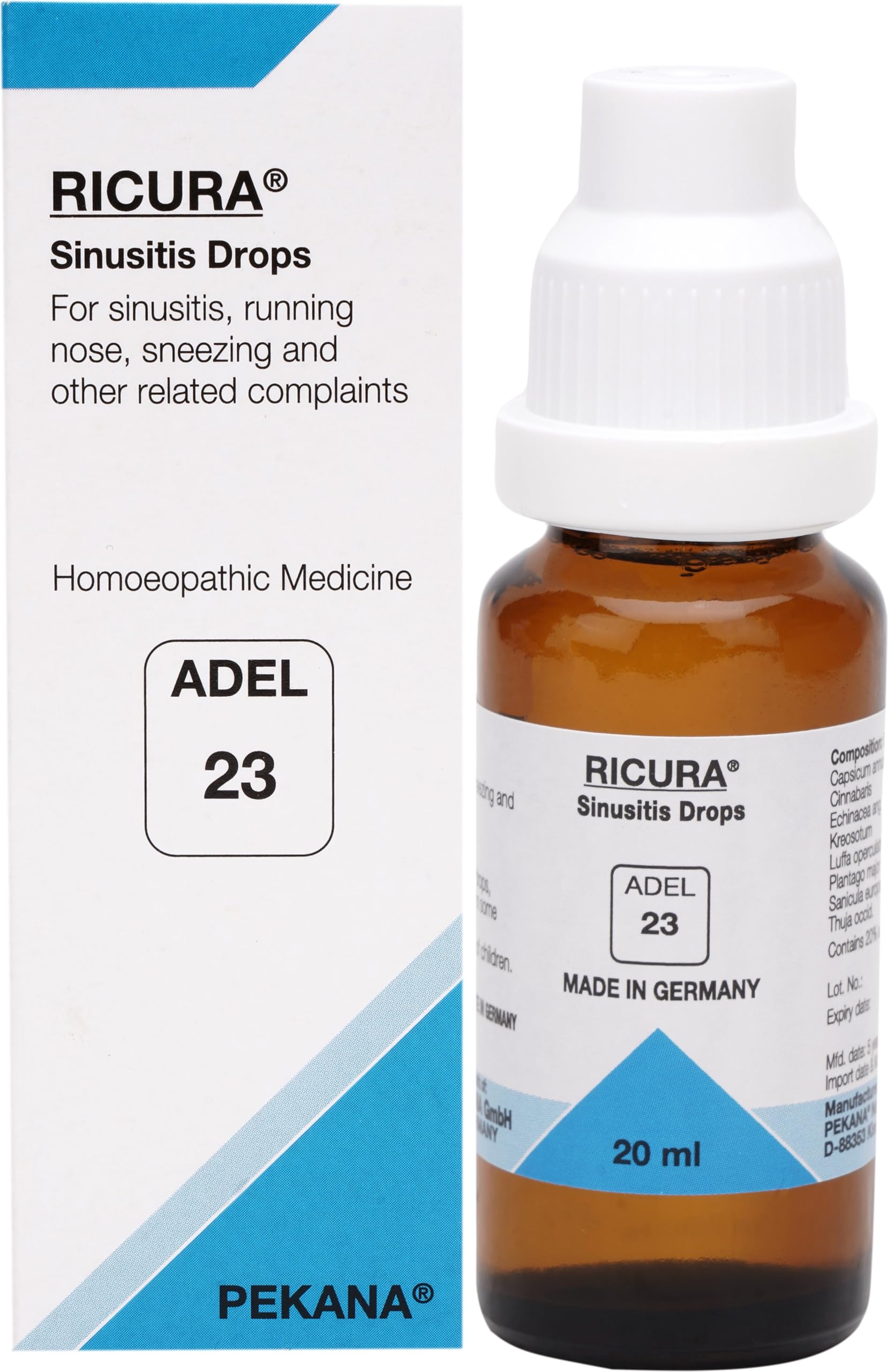 ADEL No. 23 (RICURA) Sinusitis 20 ml (Pack of 1)-picture-25