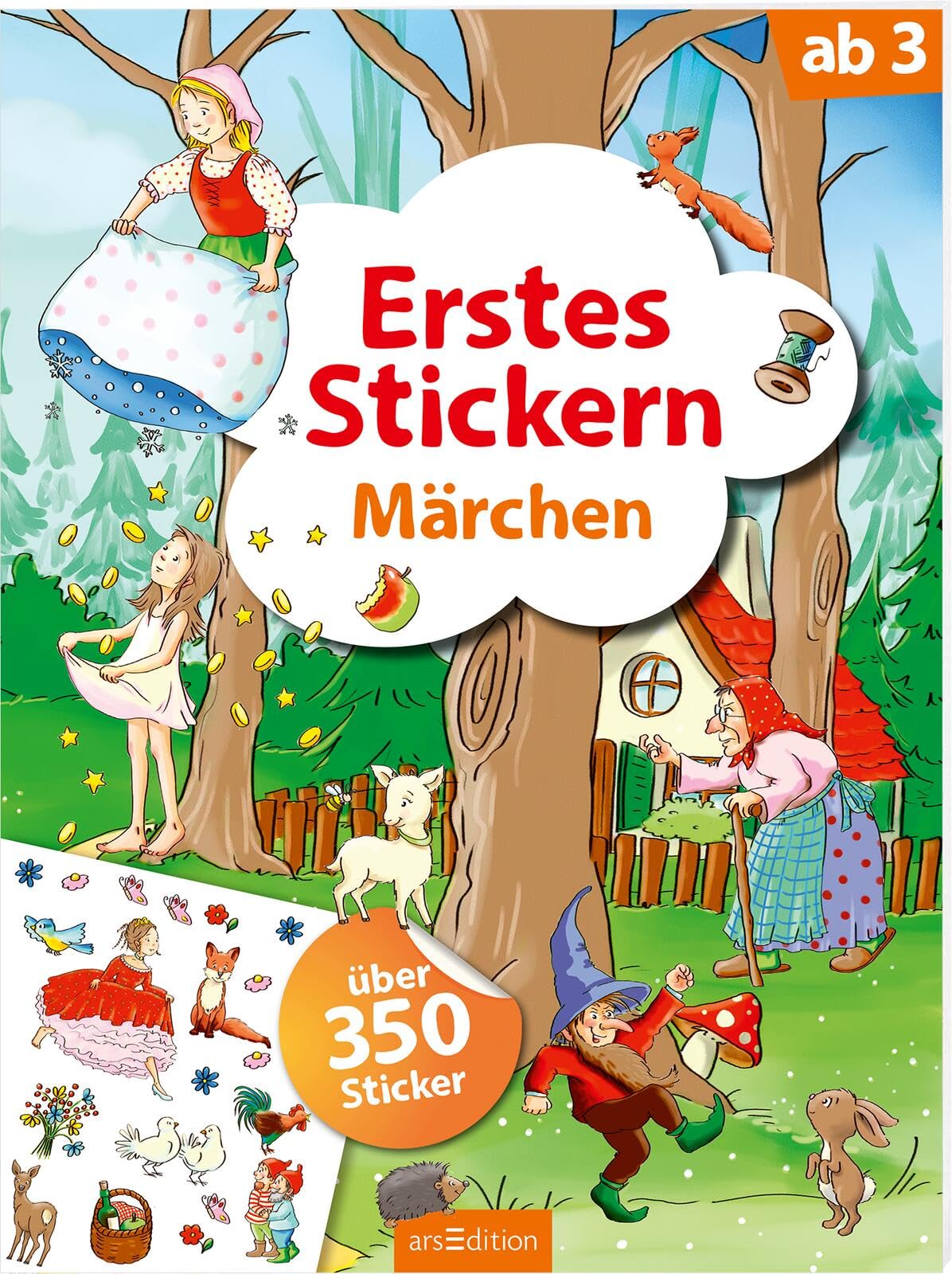 Erstes Stickern Märchen: über 350 Sticker