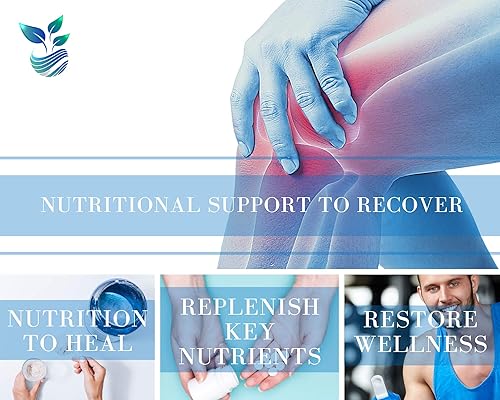 Miniatura 5 de Suplemento dietético - con vitamina D3, calcio HMB, zinc y bromelina - Apoya la recuperación poscirugía, entrenamiento, deportes y lesiones por